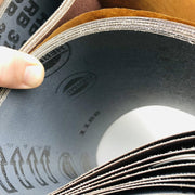 Hermes RB 377 YX Wide Cloth Sanding Belt 8" x 60" 150 Grit SC32 Pack of 10 7