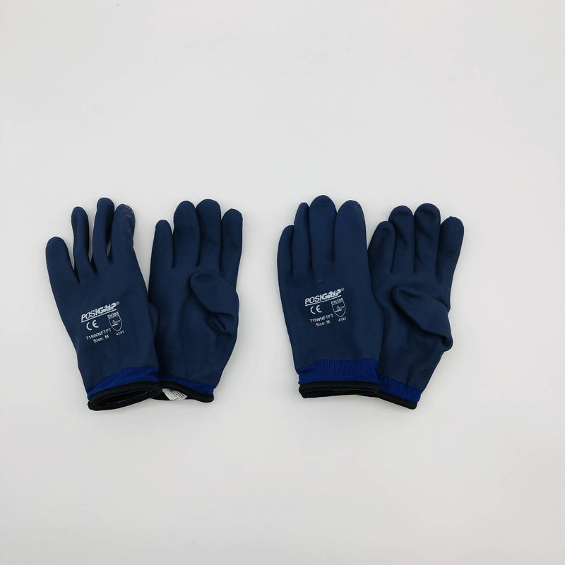 PIP 715WNFTFT Dipped Glove Medium MicroFoam Winter Lined PosiGrip 2 Pair 8