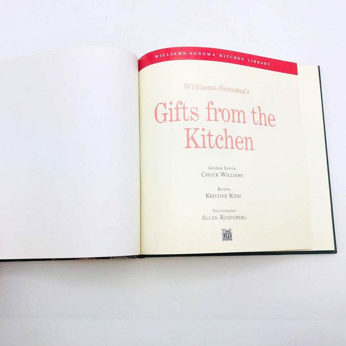 Gifts From The Kitchen Williams Sonoma Hardcover 1994 Cookery Christmas Recipes 6