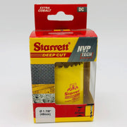 Starrett DCH0178-G Deep Cut Hole Saw 1-7/8 48MM Abrasion Resistant HSS Teeth 1