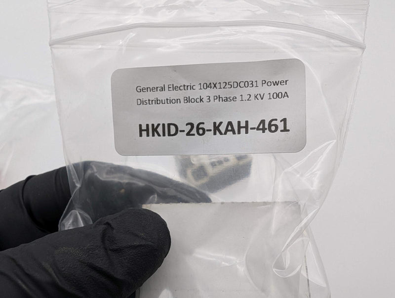 General Electric 104X125DC031 Power Distribution Block 3 Phase 1.2 KV 100A