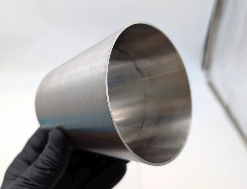 Alfa Laval Tri Weld Concentric Reducer Fitting 4" x 3" x 4" L Butt Weld 316L SS 1