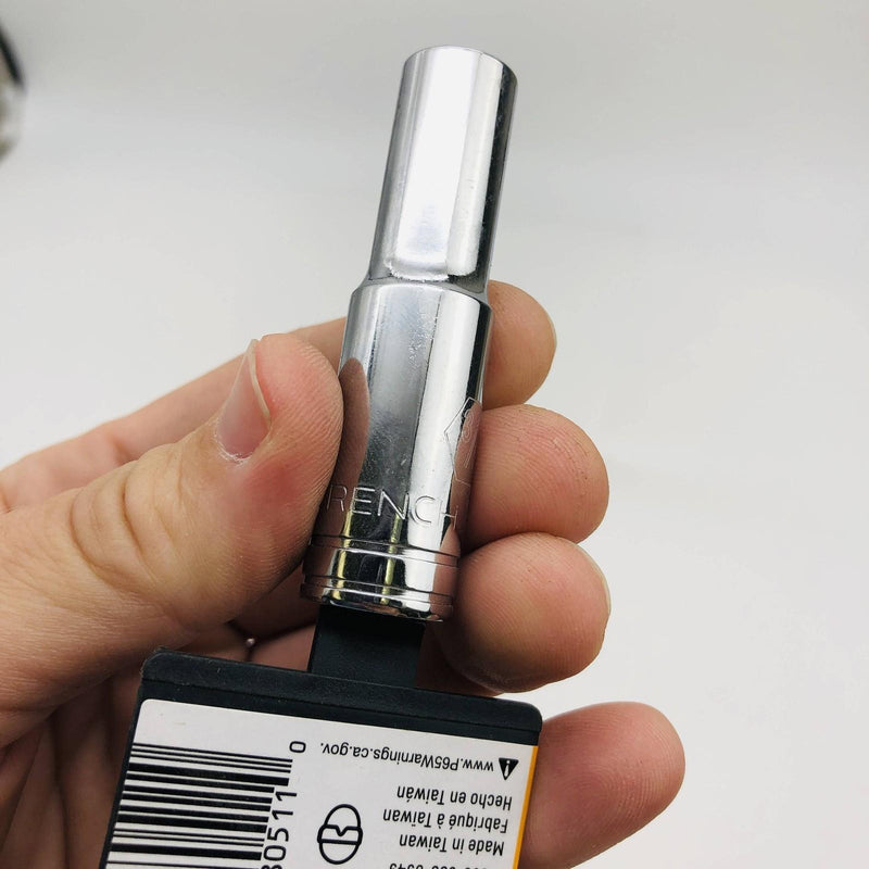 GearWrench 80511 Deep Socket 3/8" 12-Point with 3/8" Drive Polished Alloy Steel 6