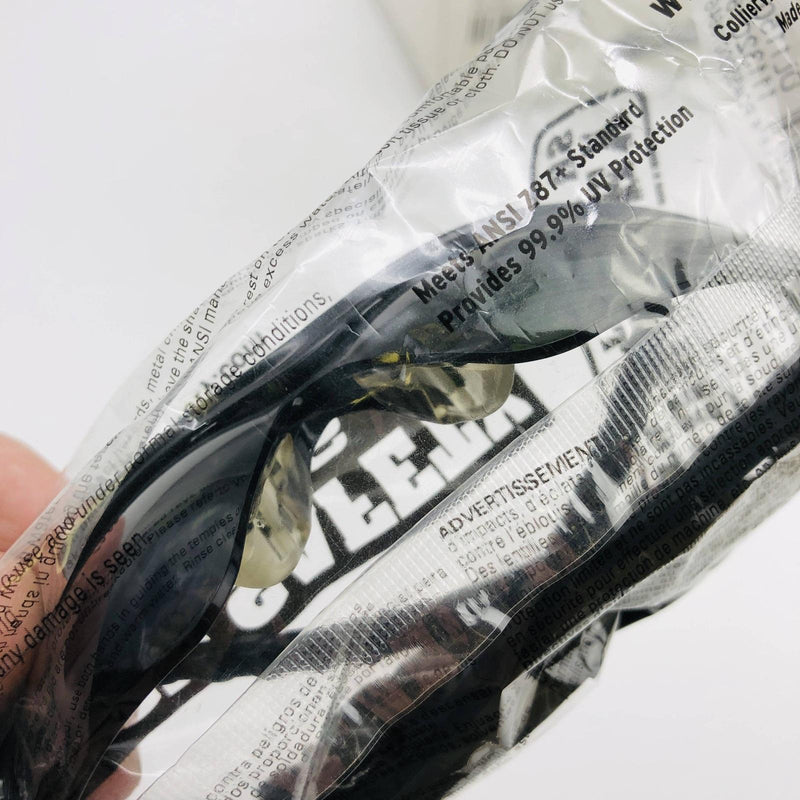 MCR Safety DL1150 Safety Glasses Black Lens Clear Nose Orbital Lightweight 12pk 7