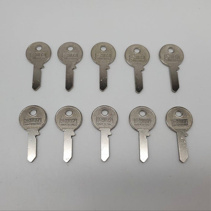 10x Silca UNI 1 Key Blanks for Union, Chubb, West Alloy & Leyland Locks 3