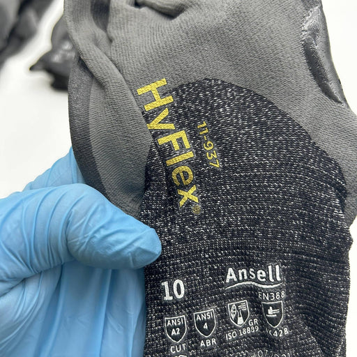 Ansell HyFlex 11-937 Cut Resistant Gloves Size 10 XL Dyneema 18 Gauge 6 Pairs 2