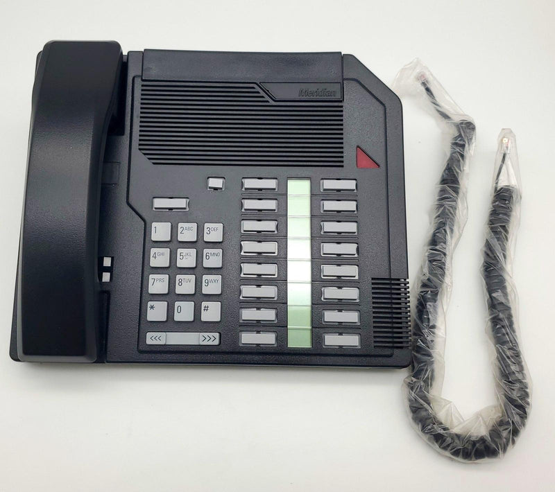 Nortel Meridian M2616 Basic Corded Phone Handsfree Feature Black Feature Phone 1