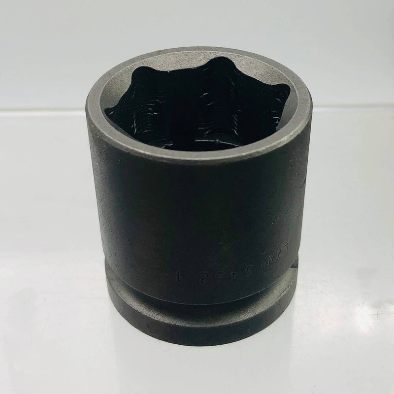 Apex 5432PT Socket 1.0in Hex 6 Point 1/2 Female Square Drive 1-1/2" OAL 1