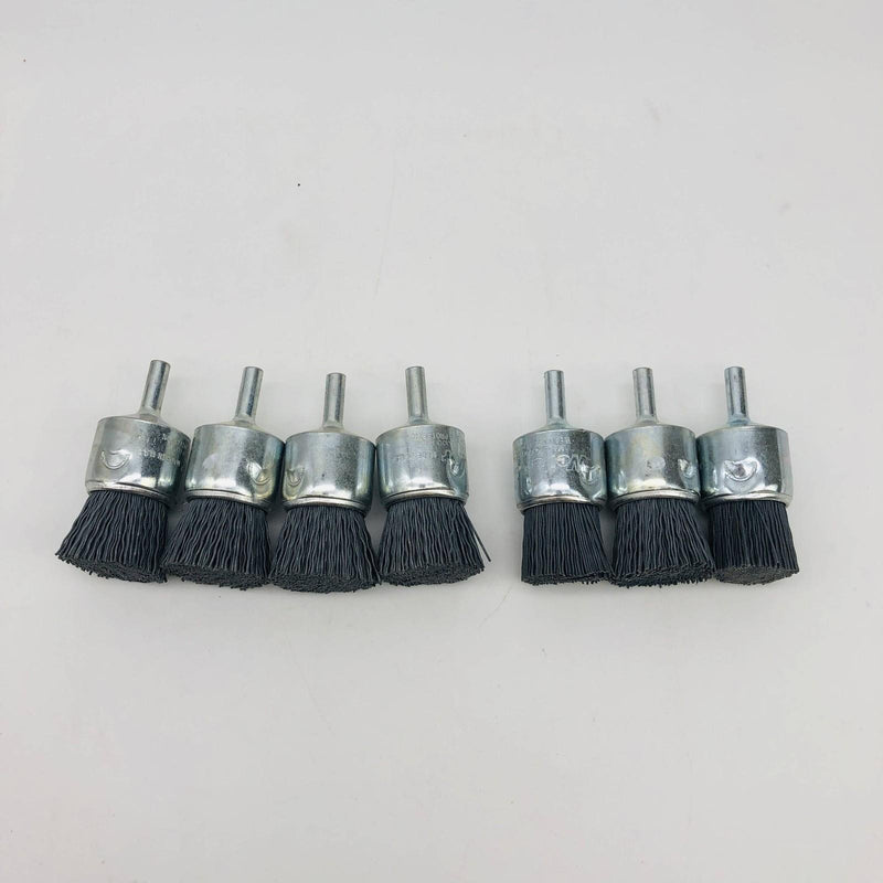 7x Weiler 10155 Nylox End Brush Abrasive 1" .022/320 Grit SC EBA-22 3