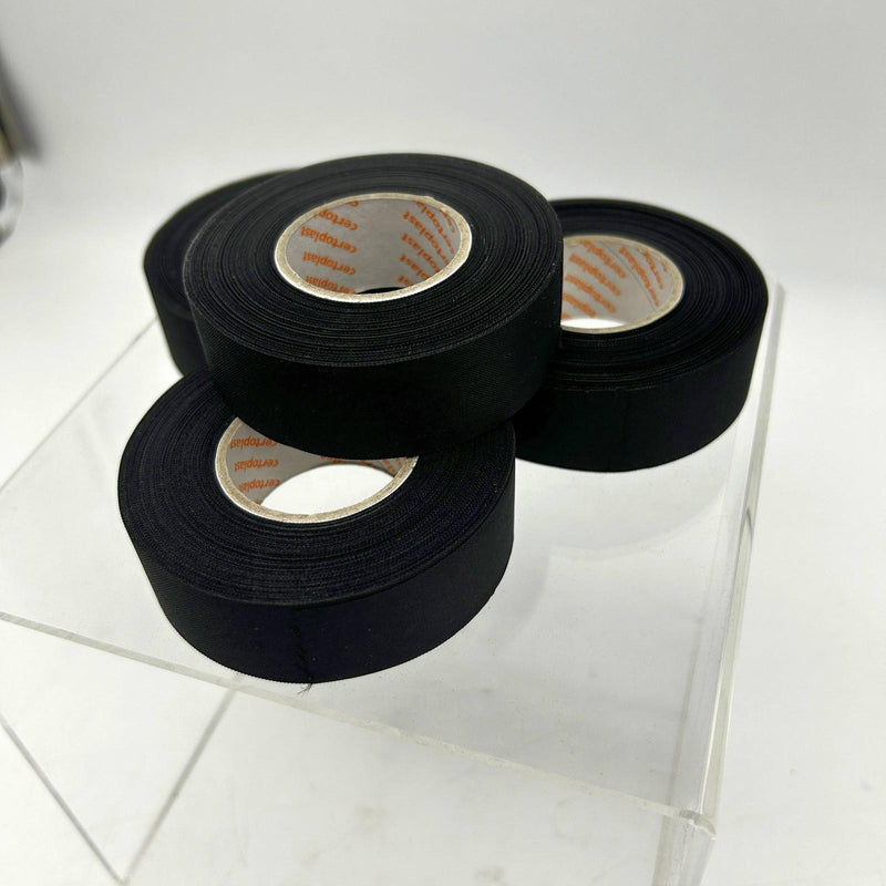 4x Certoplast 514 Pressure-Sensitive Adhesive Tape Fabric 25mmx25m Wiring Cable