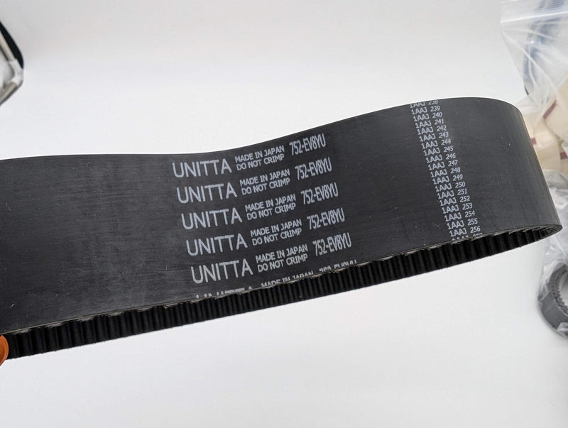 Gates Unitta 752-EV8YU-50 Timing Belt 8MM Pitch 94 Teeth 50MM Width 752MM Length