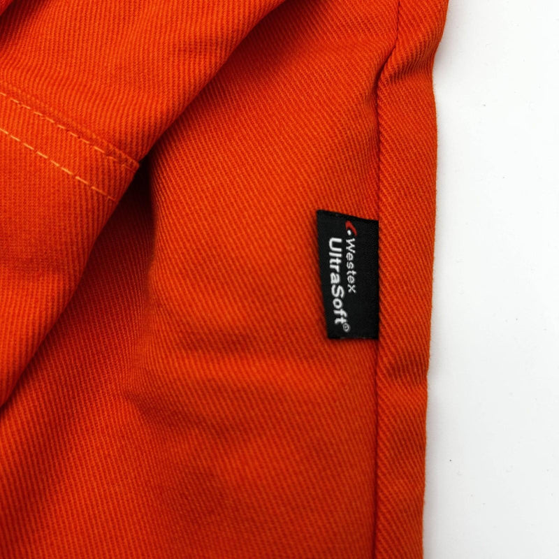 National Safety Apparel Flame Resistant Shirt Medium 9oz Orange SHROU007MDRG 6