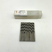 12pk Cle-Line C62851 Jobber Length Drill 1898 5.3mm General Purpose HSS Bright 7