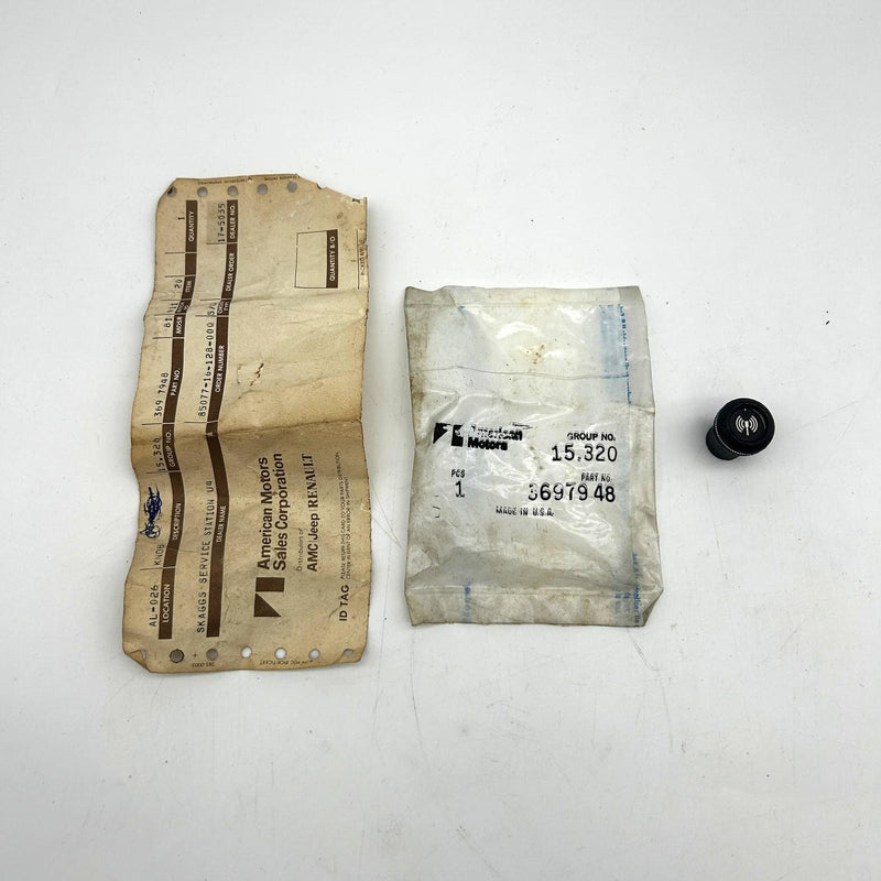 AMC Jeep 8697948 Insert Radio Fader Knob OEM New Old Stock NOS Open