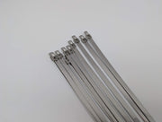 ABB SS35-250 Ty-Rap Cable Ties 35" L 0.25" W 304 SS 200lb Tensile 10 Pack 2