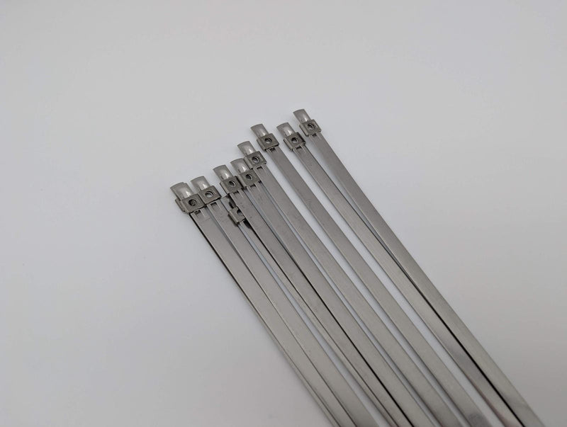 ABB SS35-250 Ty-Rap Cable Ties 35" L 0.25" W 304 SS 200lb Tensile 10 Pack 2