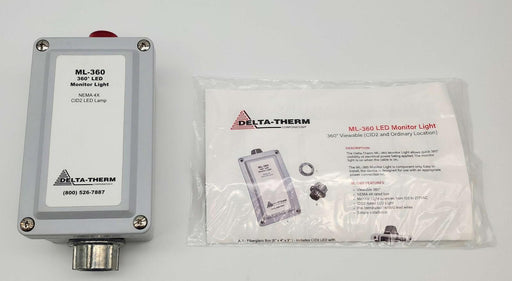Delta-Therm ML-360 LED Monitor Light 360 Deg Visibility 120 to 277 VAC 1