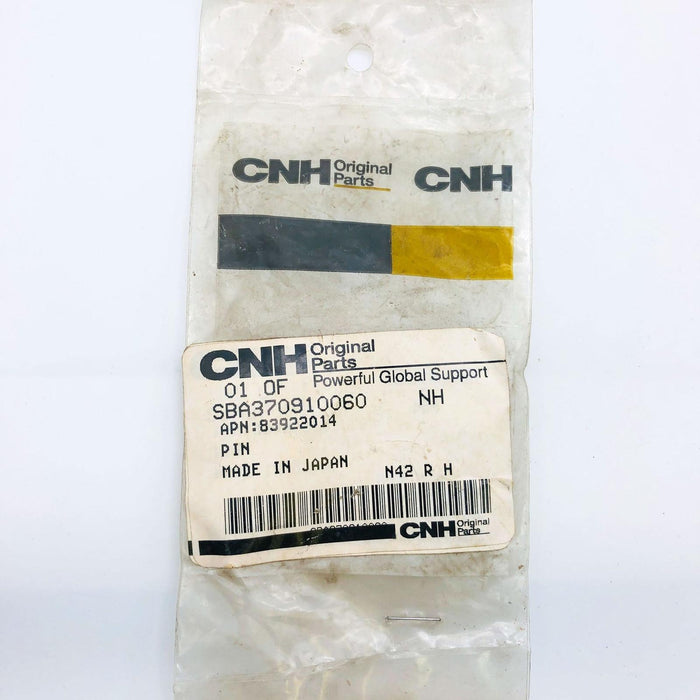 CNH SBA370910060 Pin OEM New Old Stock NOS New Holland 83922014 Loose 2