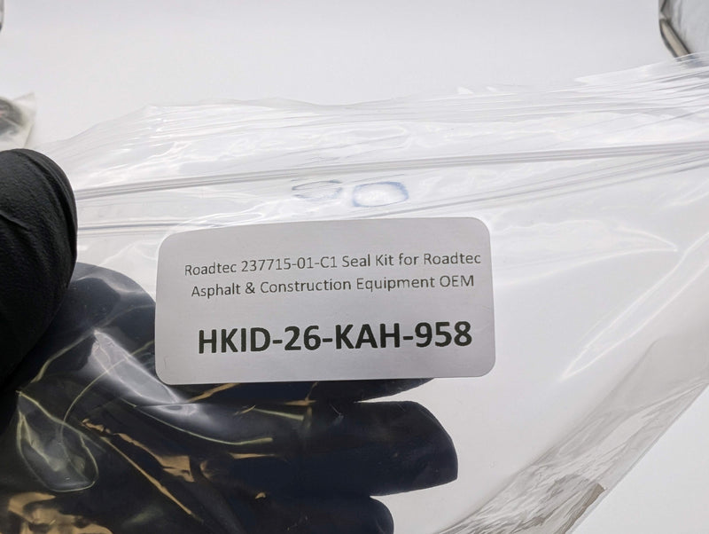 Roadtec 237715-01-C1 Seal Kit for Roadtec Asphalt & Construction Equipment OEM