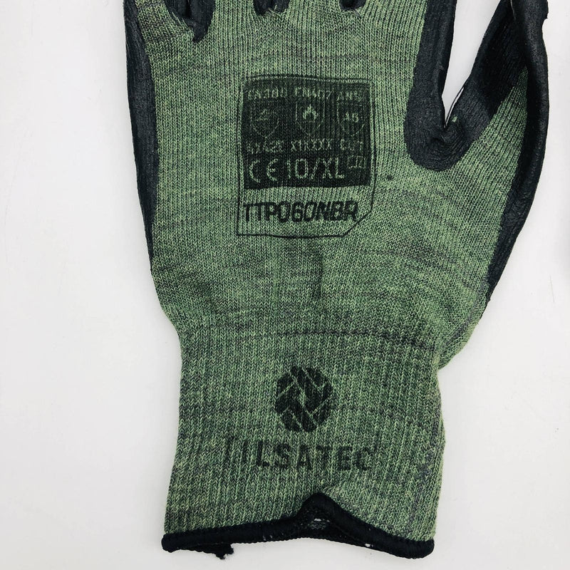 Tilsatec TT060NBR-10 Work Glove Size 10/XL Foam Nitrile Palm Coated 12 Pairs 4