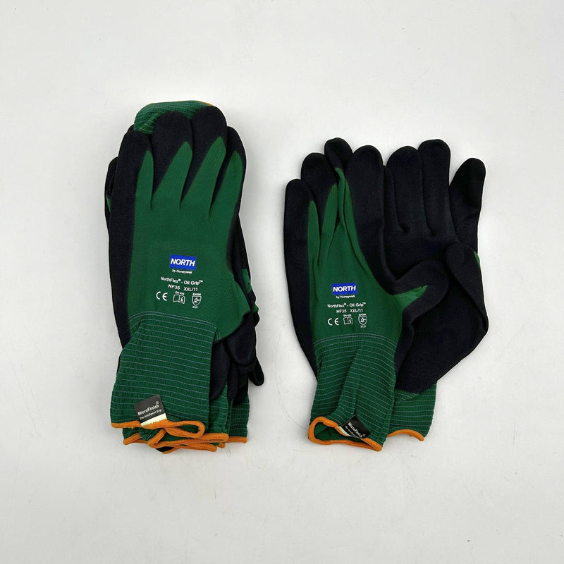 North by Honeywell NF35 Cut Resistant Glove Sz 11/XXL Oil Grip NorthFlex 6 Pairs