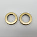 2x Arrow Spacer Rings Satin Brass 3/8" 16CR-123-3 for SFIC Mortise Cylinders 1