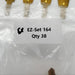 5x EZ-Set 164 Key Blanks for National EZ Set Locksets Brass NOS 4