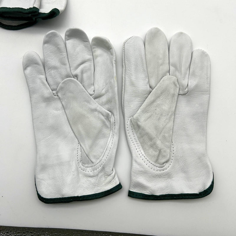 PIP 991K Leather Drivers Gloves Size Medium Keystone Thumb Slip On Cuff 6 Pairs 3