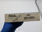 Martin 40B22 Roller Chain Sprocket 5/8" Bore 17 Teeth 5/8" Teeth 4