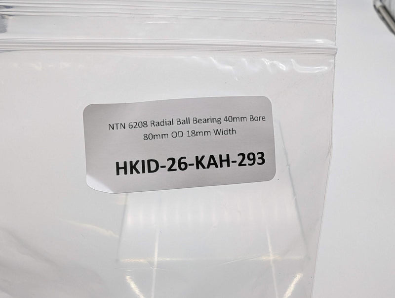 NTN 6208 Radial Ball Bearing 40mm Bore 80mm OD 18mm Width 4