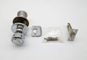 Kwikset Privacy Lock Door Knob Bronze & Chrome Finish Bel Air Design 2-3/8" BS 1