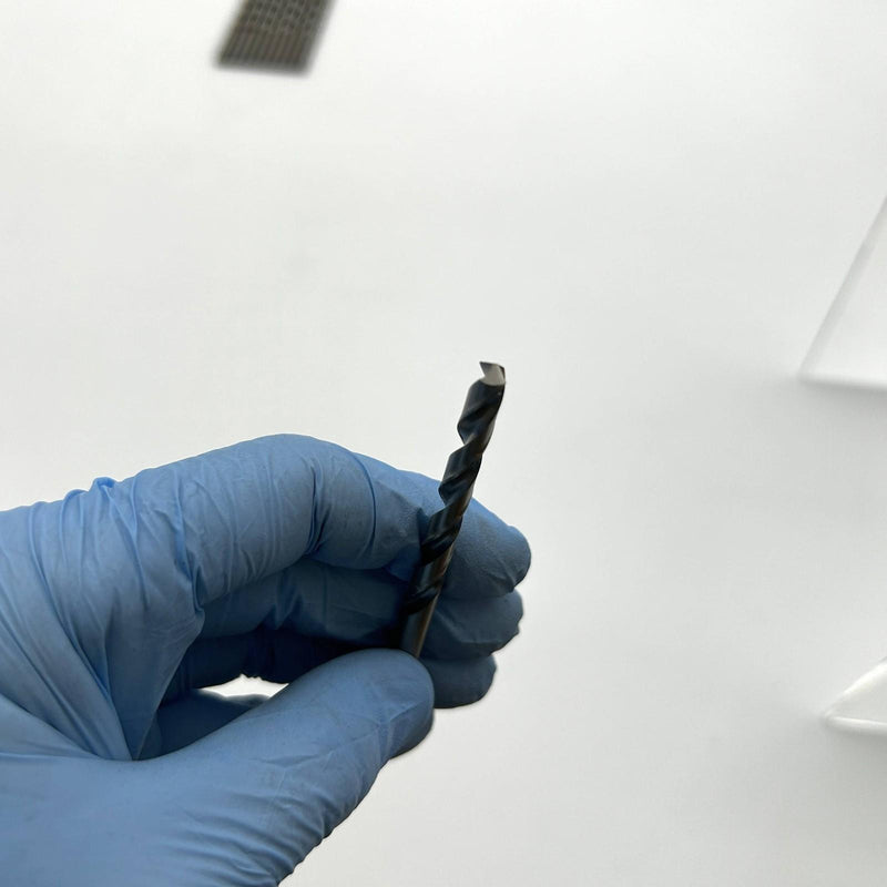 12pk Cle-Line C62851 Jobber Length Drill 1898 5.3mm General Purpose HSS Bright 5