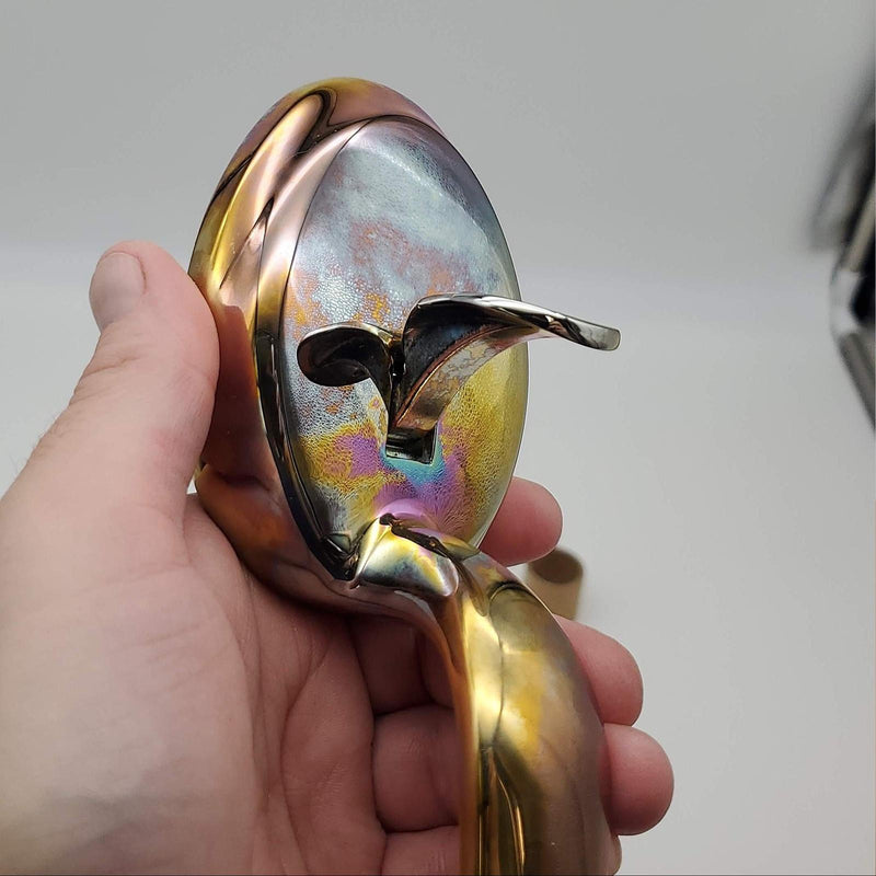 Schlage Entry Door Handlset Deadbolt & Thumbturn Brass F360V 2-3/8 to 2-3/4 BS 3