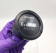 Cramer 6X137 Elapsed Time Indicator Hours 115VAC 60Hz 5 Digit Electromechanical 1