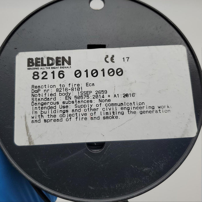 Belden 8216 010 100 FT Coaxial Cable RG-174 26 AWG 7x34 50 OHM Transmission Wire 6