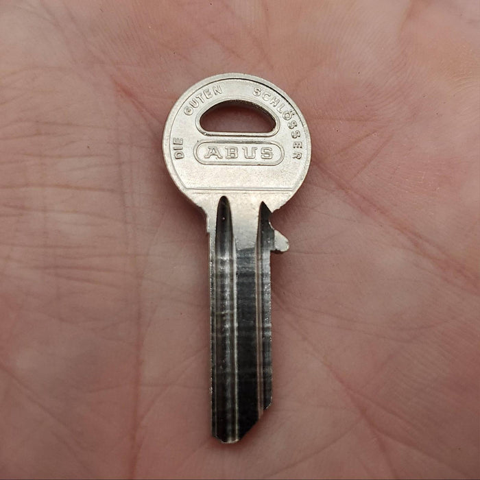 5x Abus 85/30 KBR Padlock Key Blanks #90410 Nickel Plated 4 Pin Right Handed 1