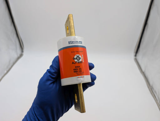 Mersen AJT600 Fuse 600A 600VAC Time Delay Class J Amp-Trap Ferraz Shawmut 1