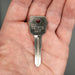 5x Ilco T61F Key Blanks Fits Some Vintage Toyota Vehicles Nickel Plated NOS 2