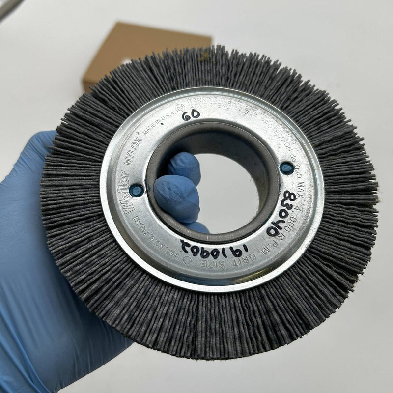 Weiler 83040 Wheel Brush 6inch Crimped Filament Nylox .040/120 2in AH NYX-6 5