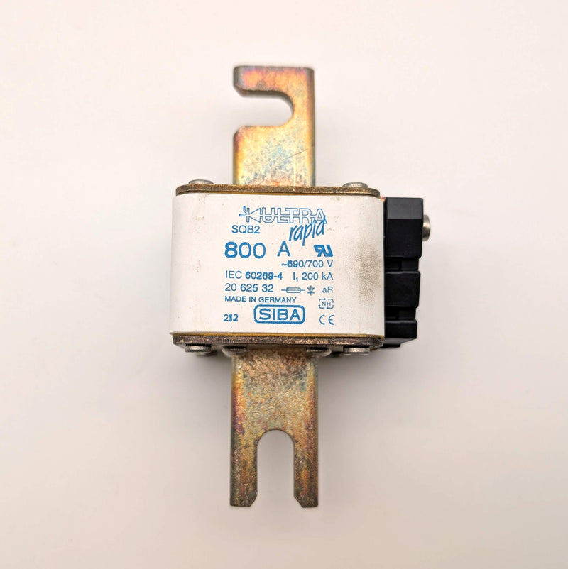 Siba 2062532.800 Fuse 800A 690VAC Ultra Fast Semiconductor DIN 110 SQB2