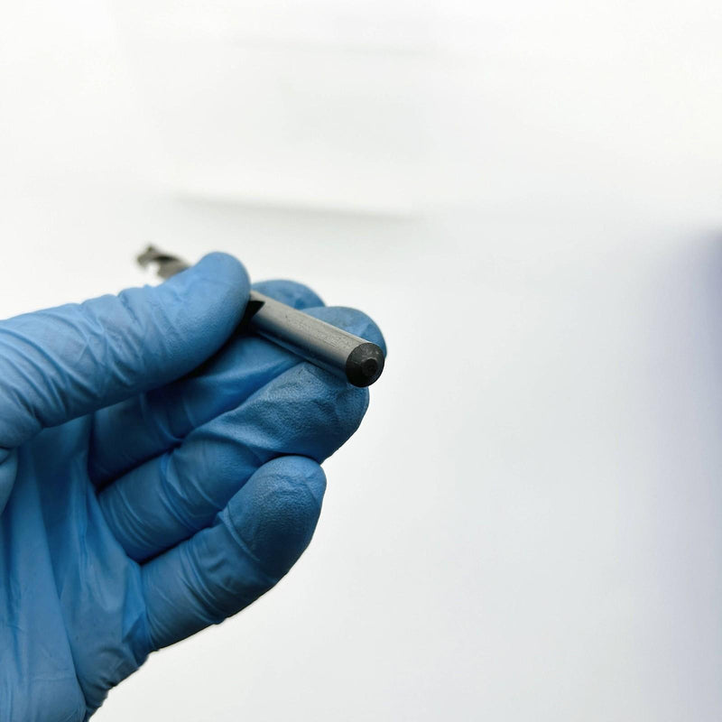 Cle-Line C18416 Jobber Length Drill Bit 1898L 19/64 LH Cut Bright HSS 5pk No Pkg