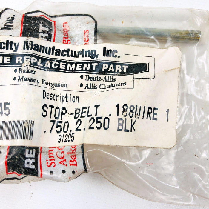 Simplicity 172845 Stop Belt .188 Wire 1.750 2.250 OEM NOS USA Replcd 2172845SM 4