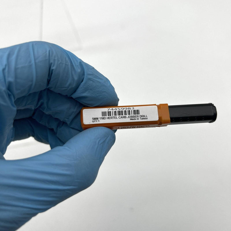 Hertel 74459983 Jobber Drill Bit 5mm 118Deg Solid Carbide Bright 3" OAL Lot of 3