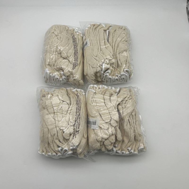 MCR Safety 9506LM String Knit Gloves Size Large Heavy 100 Percent Cotton 4 Dozen