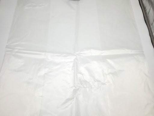 Contractor Bags 40 Gallon 4 Mil Clear Gusseted 25" x 15" x 55" Pack of 75 1