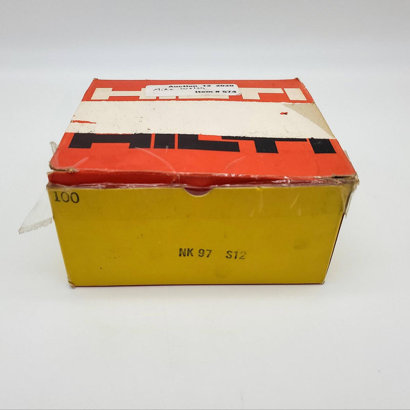 100x Hilti NK 97 S12 Nails Galvanized 3-7/8" L x 0.145" D for DX450 Nail Gun 4