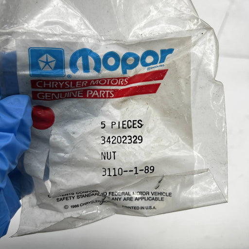 Mopar 34202329 Push Nut for Relay Cover OEM New Old Stock NOS 88-90 Cher Wag Com 2