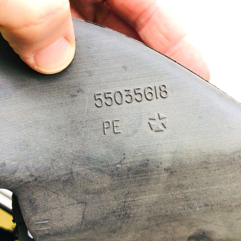 Mopar 55035618 Floor Air Duct Plastic for Heater Unit OEM 91-93 Jeep Wrangler 8