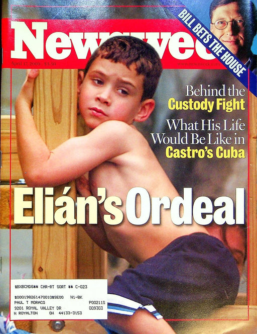 Newsweek Magazine April 17 2000 Elian Gonzalez Castro Cuba Microsoft Antitrust 1