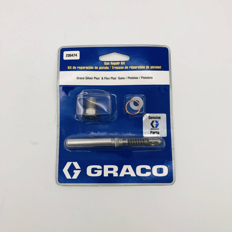 Graco 235474 Spray Gun Repair Kit Silver Plus and Flex Plus Paint 19G22A 7
